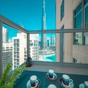 Durrani Homes - Residences Lux Two Bedroom With Burj Khalifa Fountain View دبي